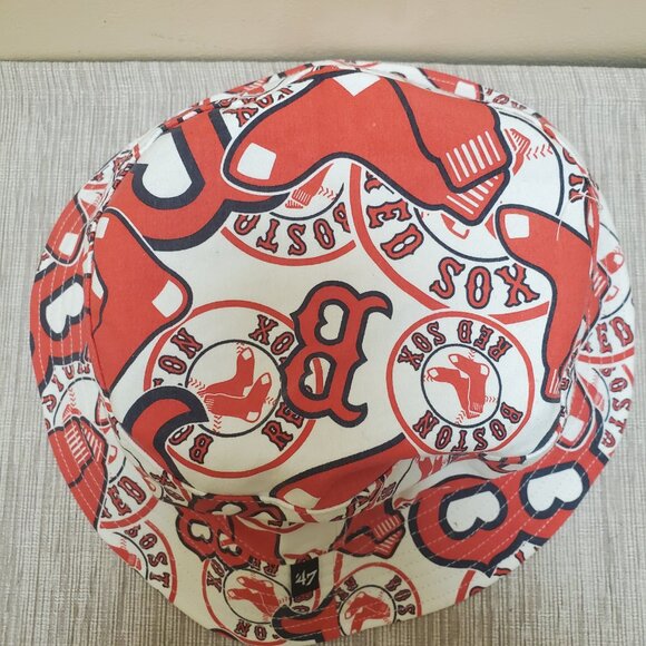 Boston Red Sox Baseball Bucket Hat Twins 47 - Fenway Park Collection - Picture 3 of 7